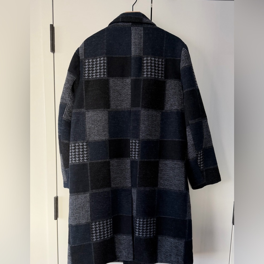 New KITH Payton Car Coat Patchwork Medium - Picture 4 of 5